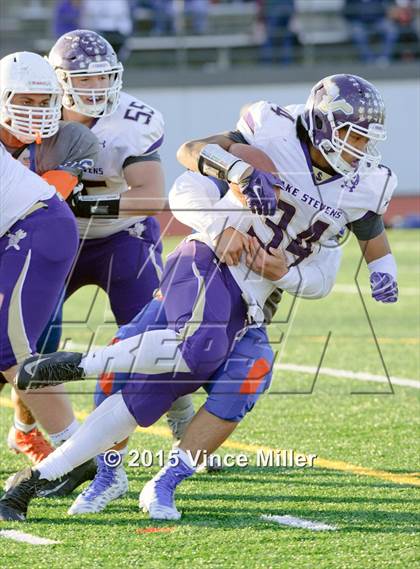 Thumbnail 2 in Lake Stevens @ Graham-Kapowsin (WIAA 4A Quarterfinal) photogallery.