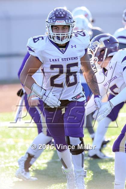 Thumbnail 2 in Lake Stevens @ Graham-Kapowsin (WIAA 4A Quarterfinal) photogallery.