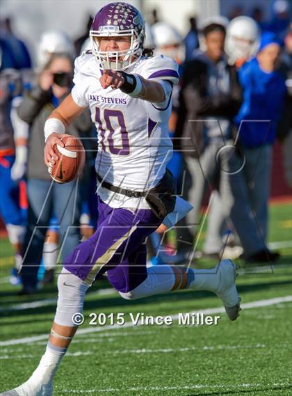 Thumbnail 2 in Lake Stevens @ Graham-Kapowsin (WIAA 4A Quarterfinal) photogallery.