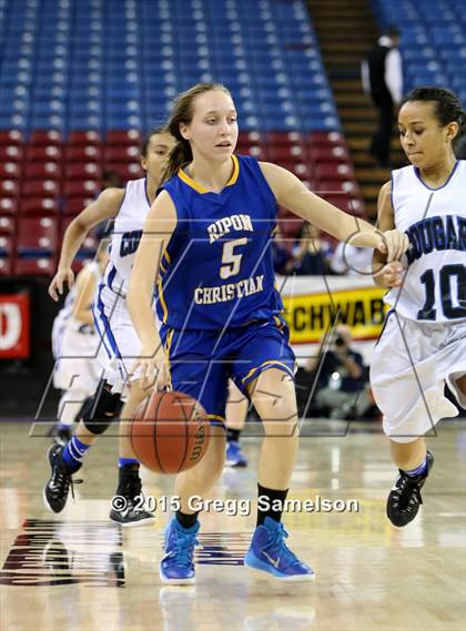 Thumbnail 3 in Ripon Christian vs Capital Christian (CIF SJS D5 Final) photogallery.