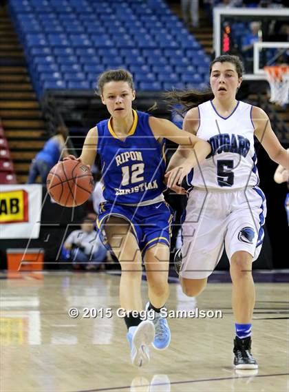 Thumbnail 2 in Ripon Christian vs Capital Christian (CIF SJS D5 Final) photogallery.