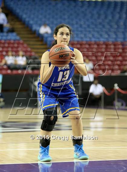 Thumbnail 3 in Ripon Christian vs Capital Christian (CIF SJS D5 Final) photogallery.