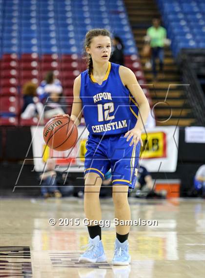 Thumbnail 2 in Ripon Christian vs Capital Christian (CIF SJS D5 Final) photogallery.