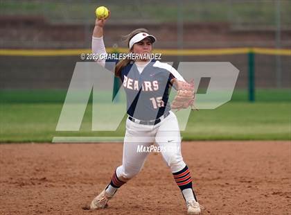 Thumbnail 3 in Prosper vs. Bridgeland (NFCA Texas High School Leadoff Classic) photogallery.