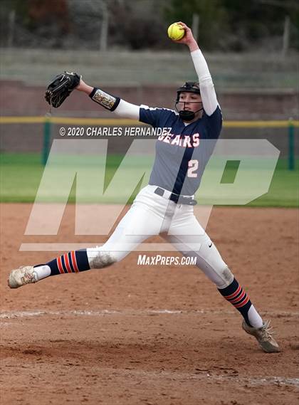 Thumbnail 1 in Prosper vs. Bridgeland (NFCA Texas High School Leadoff Classic) photogallery.