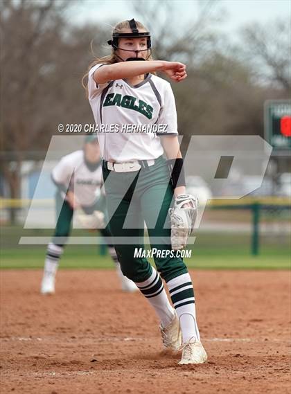 Thumbnail 2 in Prosper vs. Bridgeland (NFCA Texas High School Leadoff Classic) photogallery.