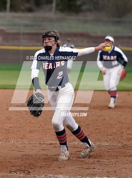 Thumbnail 2 in Prosper vs. Bridgeland (NFCA Texas High School Leadoff Classic) photogallery.