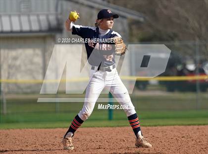 Thumbnail 2 in Prosper vs. Bridgeland (NFCA Texas High School Leadoff Classic) photogallery.