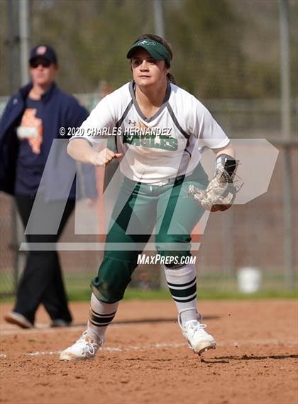 Thumbnail 2 in Prosper vs. Bridgeland (NFCA Texas High School Leadoff Classic) photogallery.