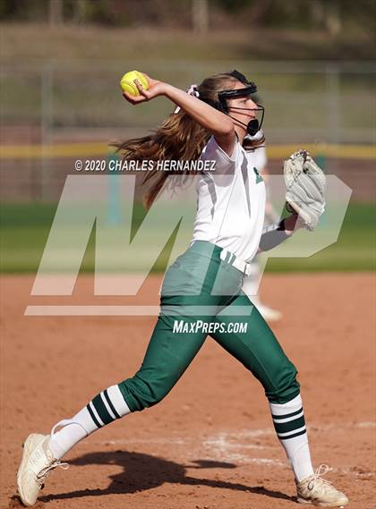Thumbnail 1 in Prosper vs. Bridgeland (NFCA Texas High School Leadoff Classic) photogallery.