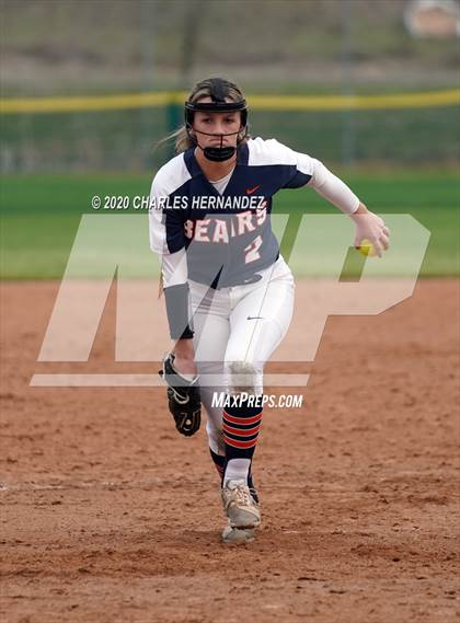 Thumbnail 1 in Prosper vs. Bridgeland (NFCA Texas High School Leadoff Classic) photogallery.