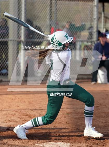 Thumbnail 3 in Prosper vs. Bridgeland (NFCA Texas High School Leadoff Classic) photogallery.