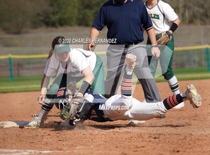 Thumbnail 1 in Prosper vs. Bridgeland (NFCA Texas High School Leadoff Classic) photogallery.