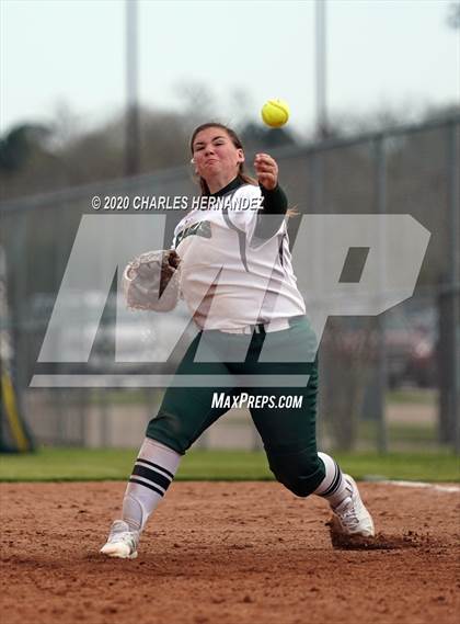 Thumbnail 1 in Prosper vs. Bridgeland (NFCA Texas High School Leadoff Classic) photogallery.