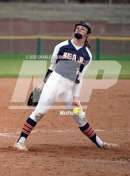 Thumbnail 1 in Prosper vs. Bridgeland (NFCA Texas High School Leadoff Classic) photogallery.