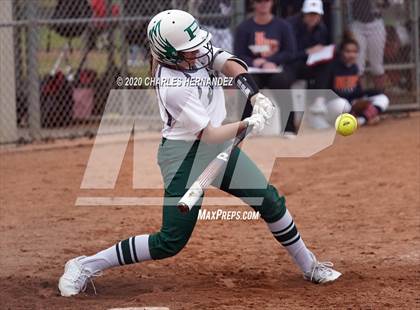 Thumbnail 2 in Prosper vs. Bridgeland (NFCA Texas High School Leadoff Classic) photogallery.