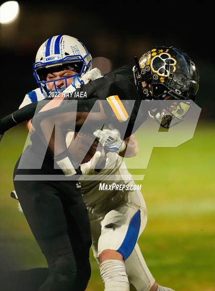 Thumbnail 1 in Ripon Christian @ Hughson (CIF State North Regional 5-AA Final) photogallery.