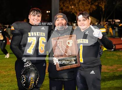 Thumbnail 1 in Ripon Christian @ Hughson (CIF State North Regional 5-AA Final) photogallery.