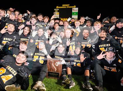 Thumbnail 1 in Ripon Christian @ Hughson (CIF State North Regional 5-AA Final) photogallery.