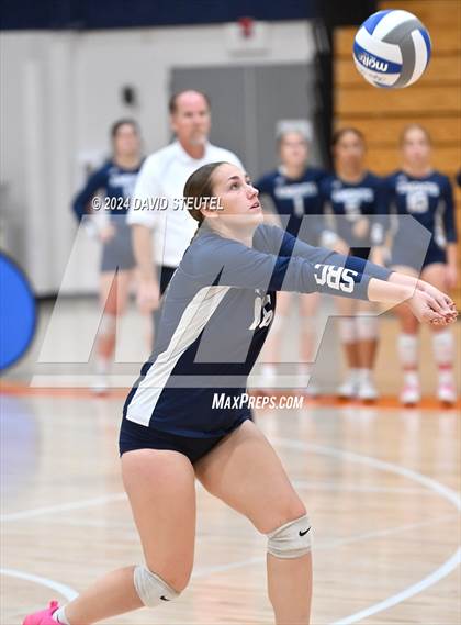 Thumbnail 3 in Stone Ridge Christian vs. Vacaville Christian (CIF SJS D6 Final) photogallery.