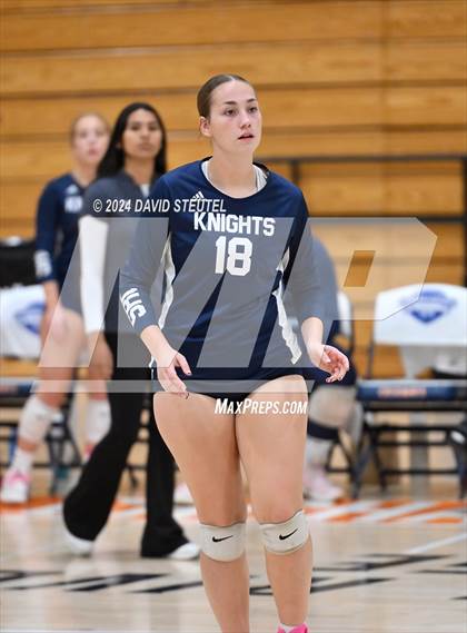 Thumbnail 3 in Stone Ridge Christian vs. Vacaville Christian (CIF SJS D6 Final) photogallery.