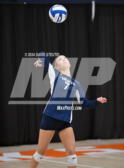 Thumbnail 3 in Stone Ridge Christian vs. Vacaville Christian (CIF SJS D6 Final) photogallery.
