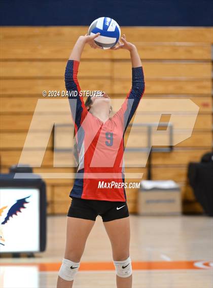 Thumbnail 2 in Stone Ridge Christian vs. Vacaville Christian (CIF SJS D6 Final) photogallery.