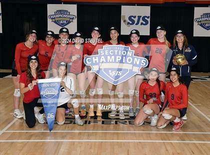 Thumbnail 3 in Stone Ridge Christian vs. Vacaville Christian (CIF SJS D6 Final) photogallery.