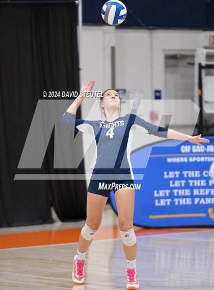 Thumbnail 3 in Stone Ridge Christian vs. Vacaville Christian (CIF SJS D6 Final) photogallery.
