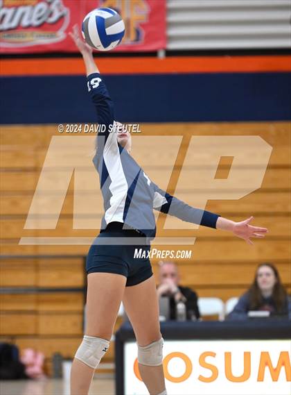 Thumbnail 2 in Stone Ridge Christian vs. Vacaville Christian (CIF SJS D6 Final) photogallery.