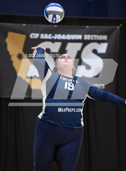 Thumbnail 1 in Stone Ridge Christian vs. Vacaville Christian (CIF SJS D6 Final) photogallery.
