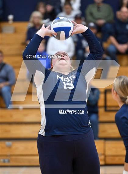 Thumbnail 3 in Stone Ridge Christian vs. Vacaville Christian (CIF SJS D6 Final) photogallery.