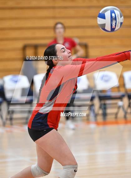 Thumbnail 2 in Stone Ridge Christian vs. Vacaville Christian (CIF SJS D6 Final) photogallery.