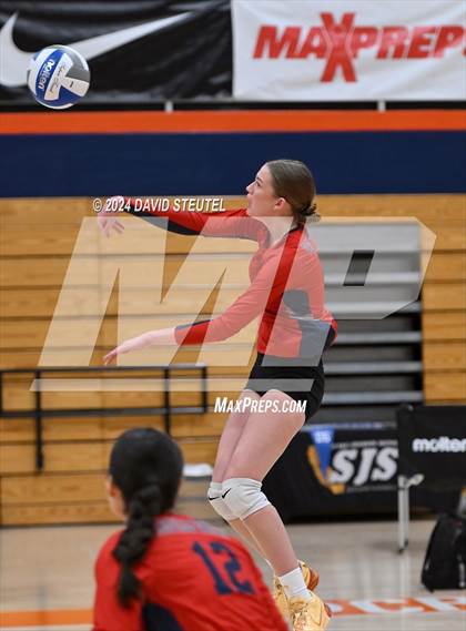 Thumbnail 1 in Stone Ridge Christian vs. Vacaville Christian (CIF SJS D6 Final) photogallery.