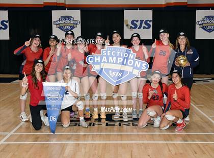 Thumbnail 1 in Stone Ridge Christian vs. Vacaville Christian (CIF SJS D6 Final) photogallery.