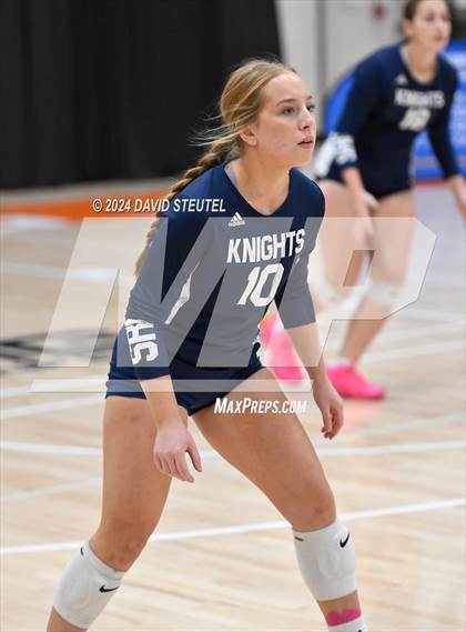 Thumbnail 3 in Stone Ridge Christian vs. Vacaville Christian (CIF SJS D6 Final) photogallery.