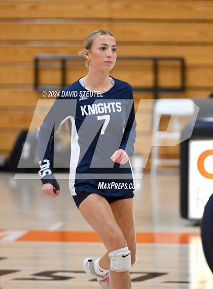 Thumbnail 2 in Stone Ridge Christian vs. Vacaville Christian (CIF SJS D6 Final) photogallery.