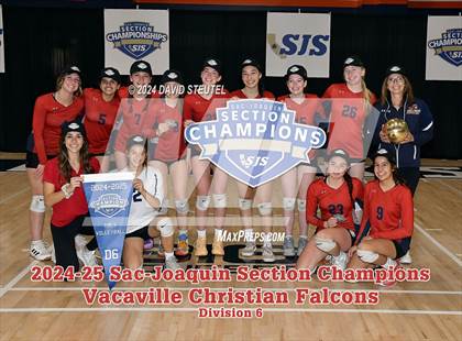 Thumbnail 1 in Stone Ridge Christian vs. Vacaville Christian (CIF SJS D6 Final) photogallery.