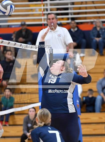 Thumbnail 3 in Stone Ridge Christian vs. Vacaville Christian (CIF SJS D6 Final) photogallery.