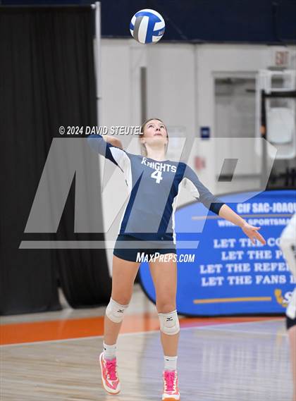 Thumbnail 1 in Stone Ridge Christian vs. Vacaville Christian (CIF SJS D6 Final) photogallery.