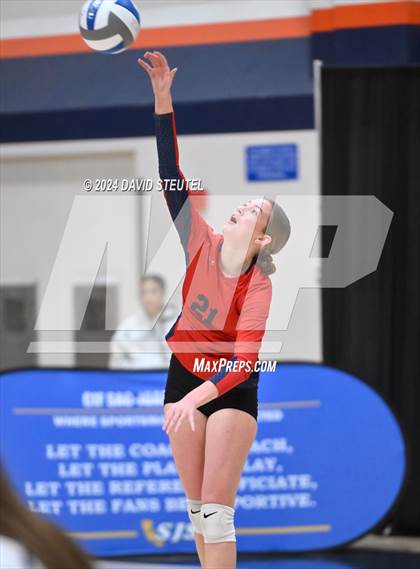 Thumbnail 1 in Stone Ridge Christian vs. Vacaville Christian (CIF SJS D6 Final) photogallery.