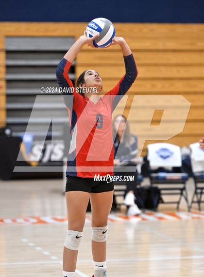 Thumbnail 2 in Stone Ridge Christian vs. Vacaville Christian (CIF SJS D6 Final) photogallery.