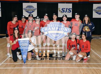 Thumbnail 2 in Stone Ridge Christian vs. Vacaville Christian (CIF SJS D6 Final) photogallery.
