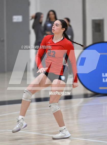 Thumbnail 2 in Stone Ridge Christian vs. Vacaville Christian (CIF SJS D6 Final) photogallery.