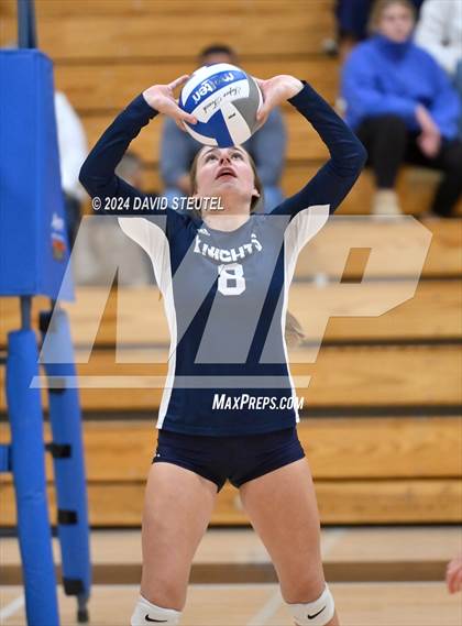 Thumbnail 2 in Stone Ridge Christian vs. Vacaville Christian (CIF SJS D6 Final) photogallery.