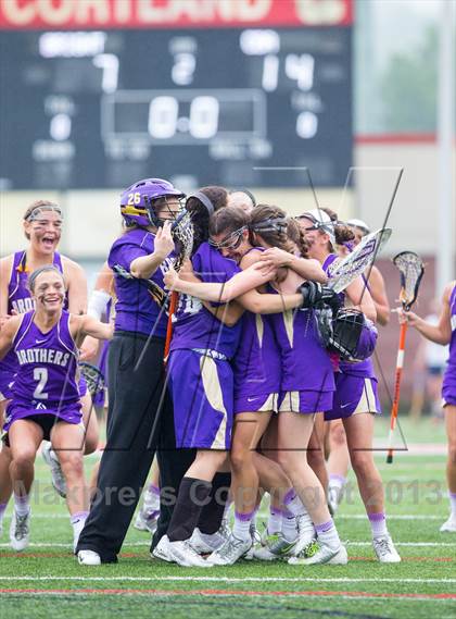 Thumbnail 3 in Christian Brothers Academy vs Brighton (NYSPHSAA Class B Final) photogallery.