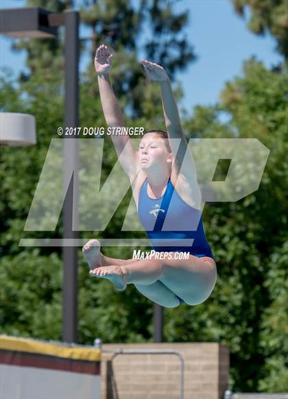 Thumbnail 2 in CIF State Girls Diving Championships photogallery.