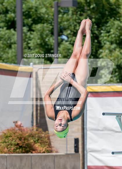 Thumbnail 2 in CIF State Girls Diving Championships photogallery.