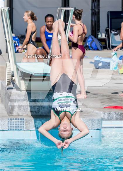 Thumbnail 3 in CIF State Girls Diving Championships photogallery.