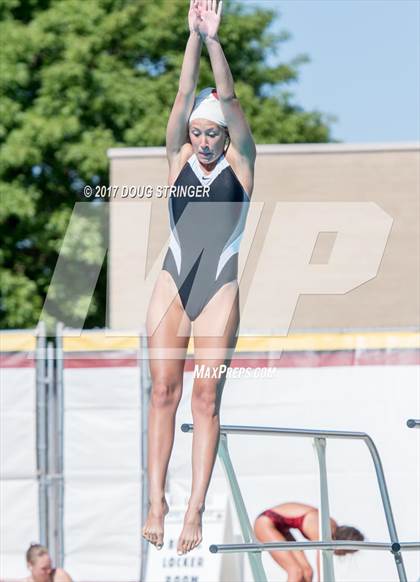 Thumbnail 3 in CIF State Girls Diving Championships photogallery.